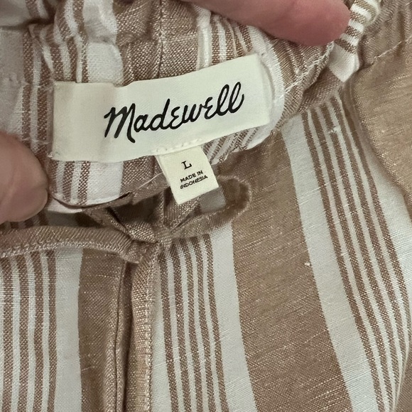 Madewell Striped Pants - Picture 3 of 6